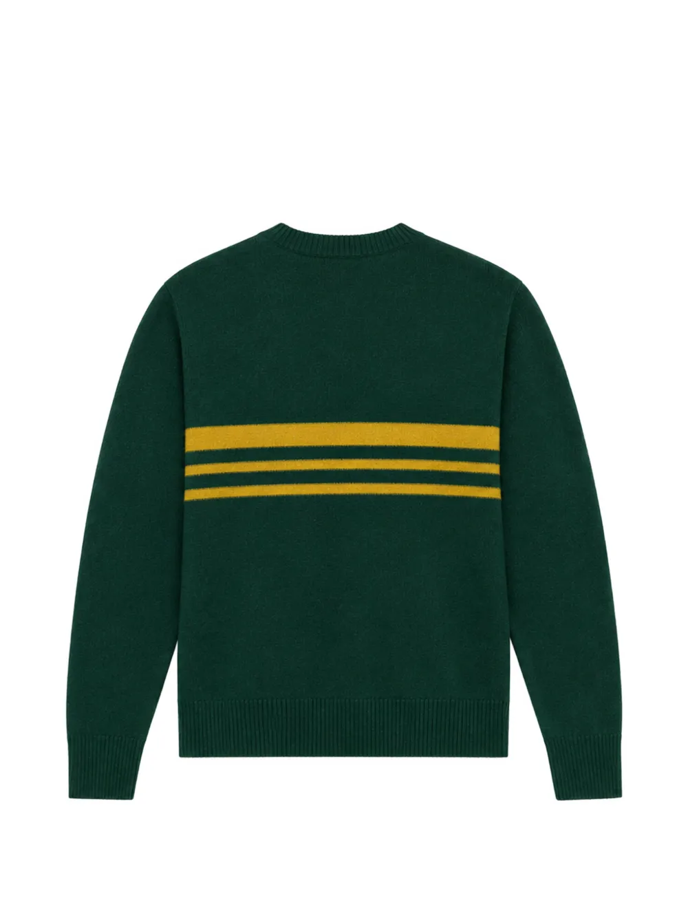 Craig Green felt stripe sweater Groen