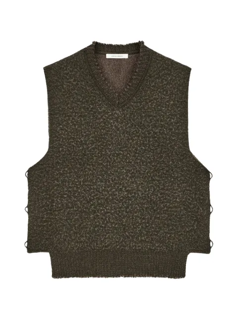 Craig Green V-neck knitted vest