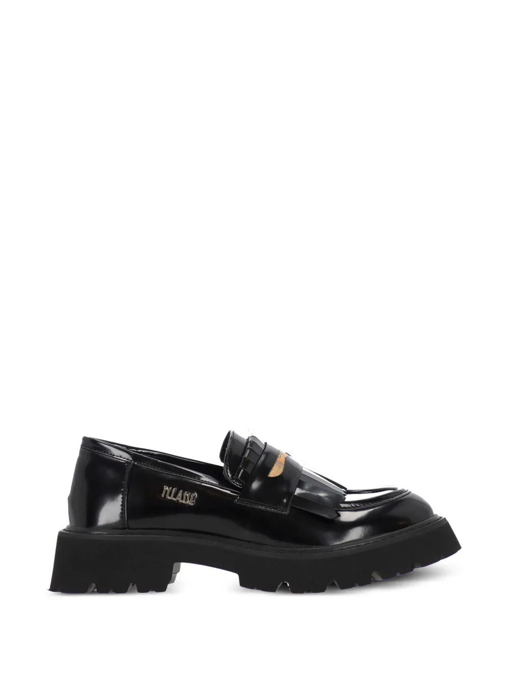 ALVIERO MARTINI 1° CLASSE fringed chunky-sole loafers - Schwarz