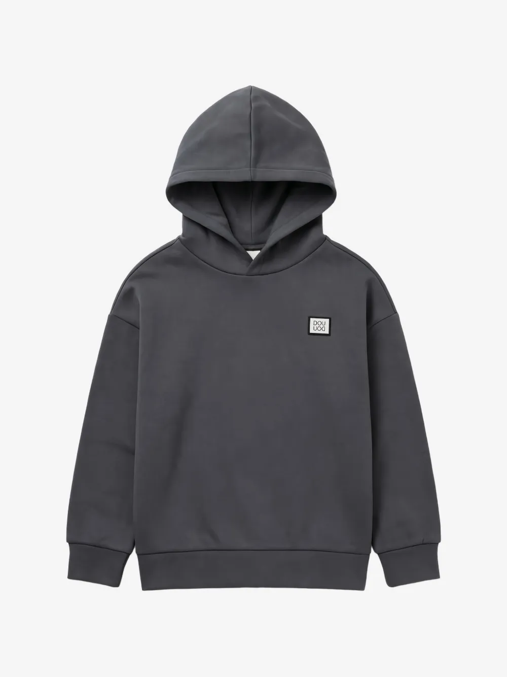 Douuod Kids 로고 패치 후드티