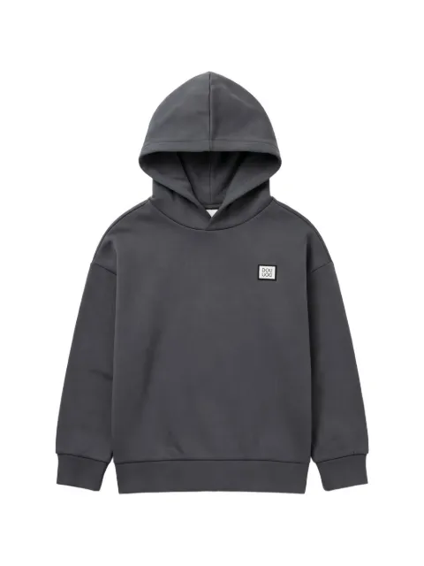 Douuod Kids logo-patch hoodie