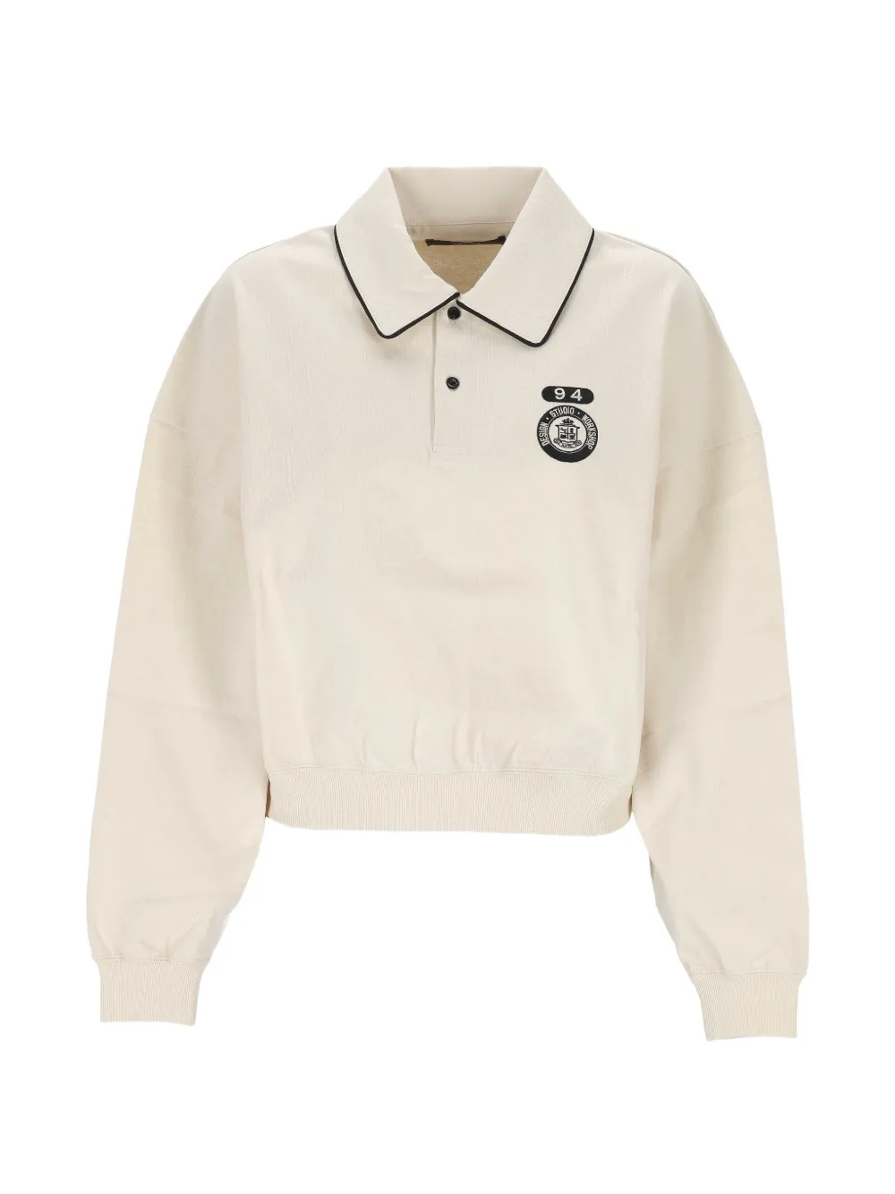 AMIRI collegiate polo Beige
