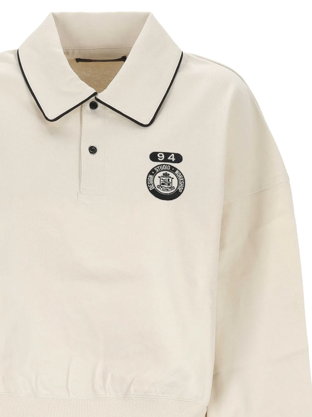AMIRI collegiate polo Beige