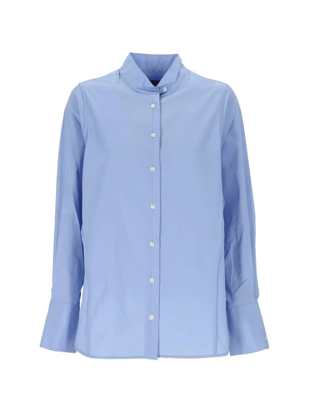 rag & bone back-pleat button-down shirt - Blau