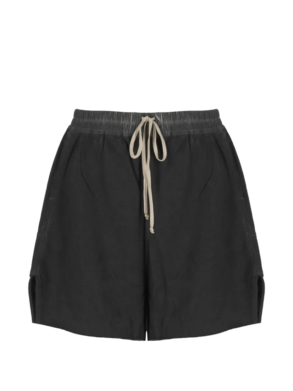 Rick Owens DRKSHDW drawstring-waist rear-zip shorts Zwart