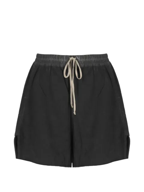 Rick Owens DRKSHDW drawstring-waist rear-zip shorts
