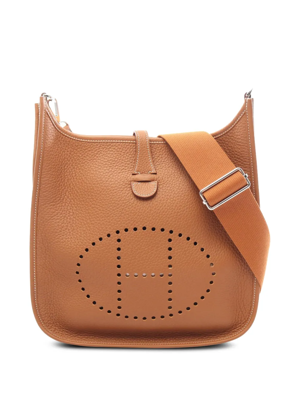 Hermès Pre-Owned 2025 Clemence Evelyne III PM crossbody bag - Braun