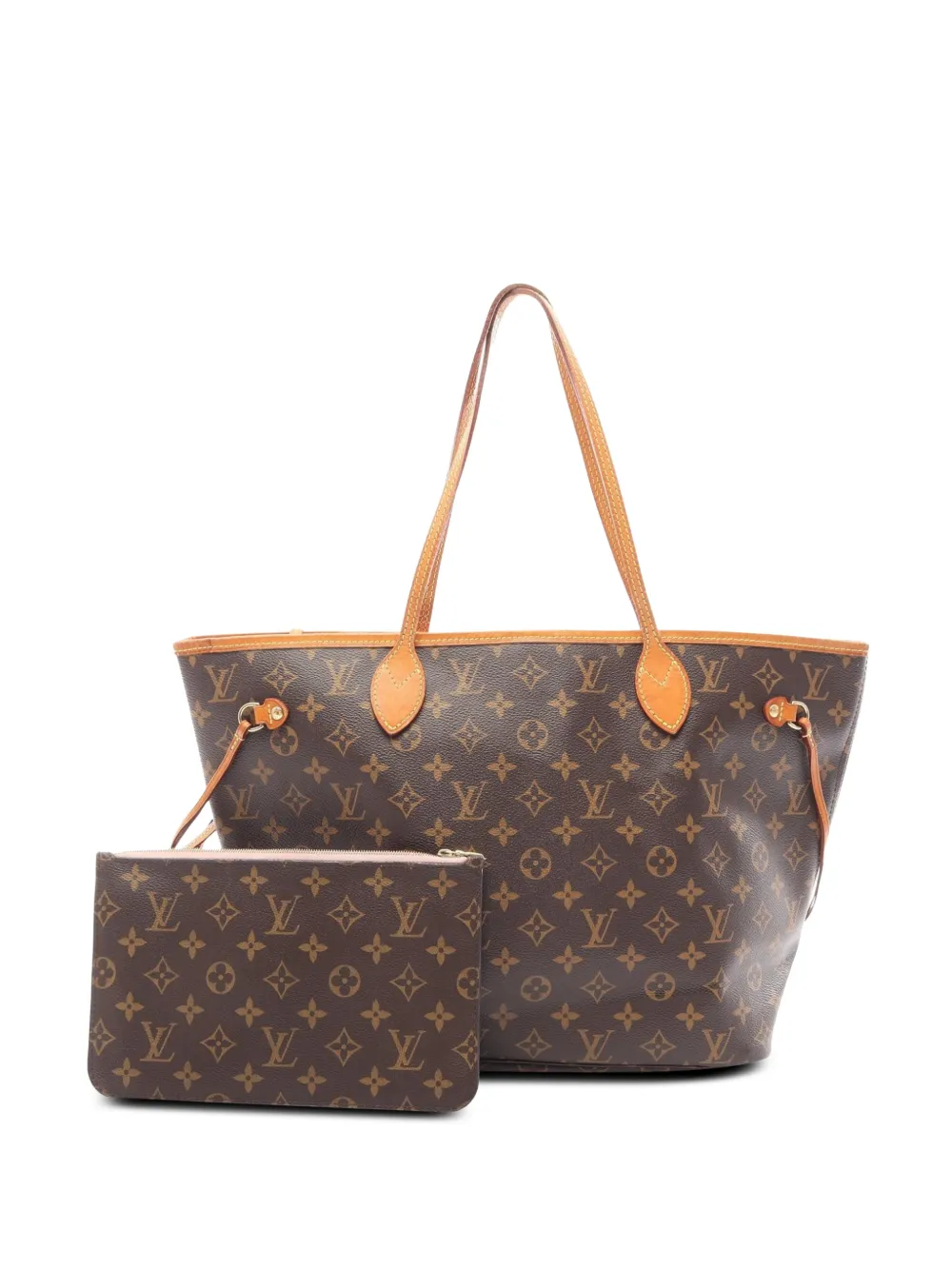 Louis Vuitton Pre-Owned 2015 Mon Monogram Neverfull MM tote bag - Brown