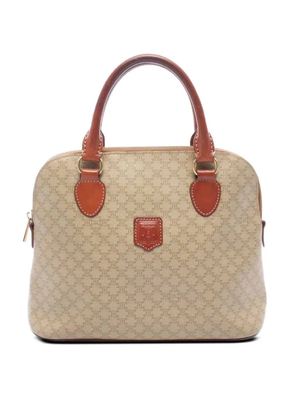 Celine Pre-Owned 1990-2010 Macadam handbag - Nude