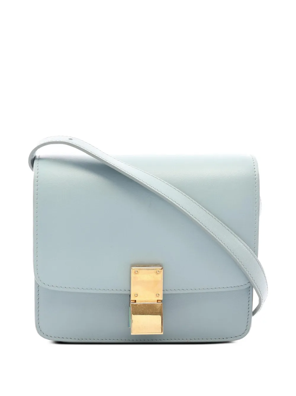 Celine Pre-Owned 2010-2026 Small Calfskin Classic Box crossbody bag - Blau
