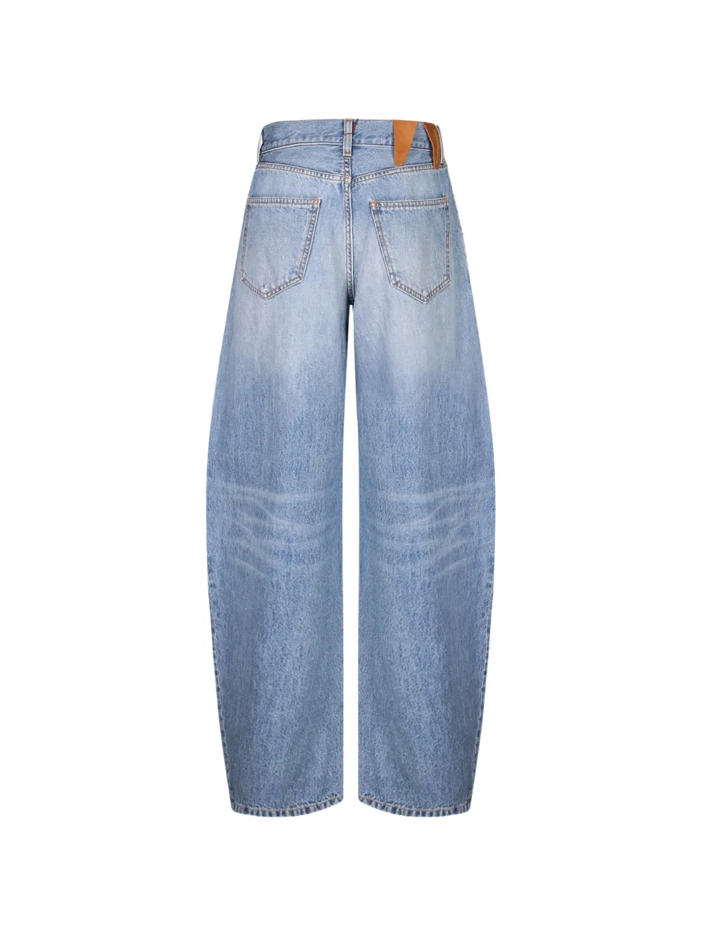 DARKPARK faded barrel-leg jeans Blauw