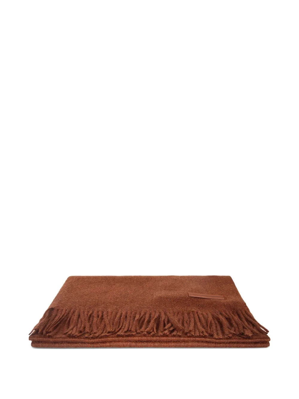 Zegna Oasi cashmere scarf - Brown