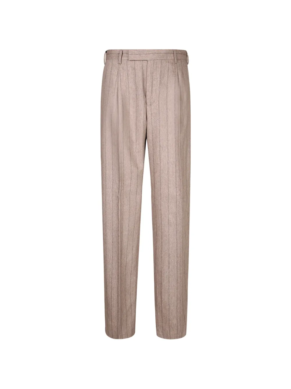 PT Torino Samuel pinstripe-pattern pleated trousers Beige