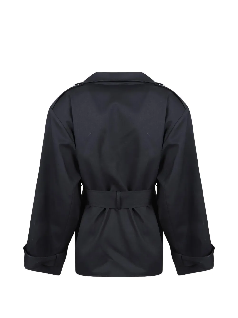 The Frankie Shop Tavea jack met ceintuur Zwart