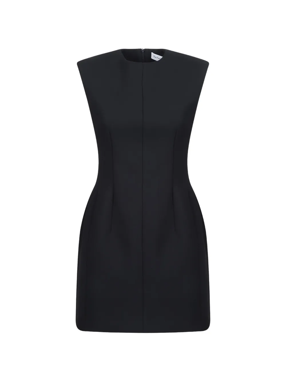 The Frankie Shop Bryn cinched mini dress - Nero
