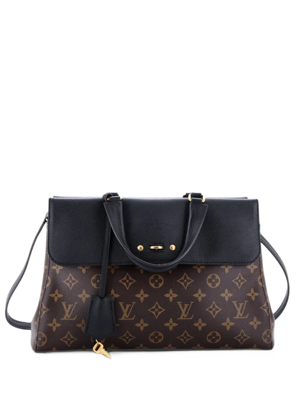 Louis Vuitton Pre-Owned Venus Handbag Monogram Canvas and Leather satchel - Black