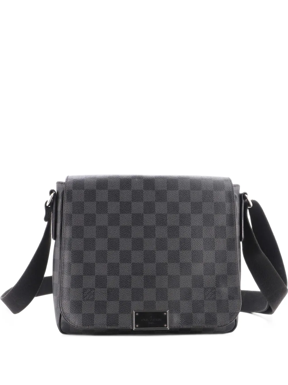 Louis Vuitton Pre-Owned District Messenger Bag Damier Graphite PM crossbody bag - Black