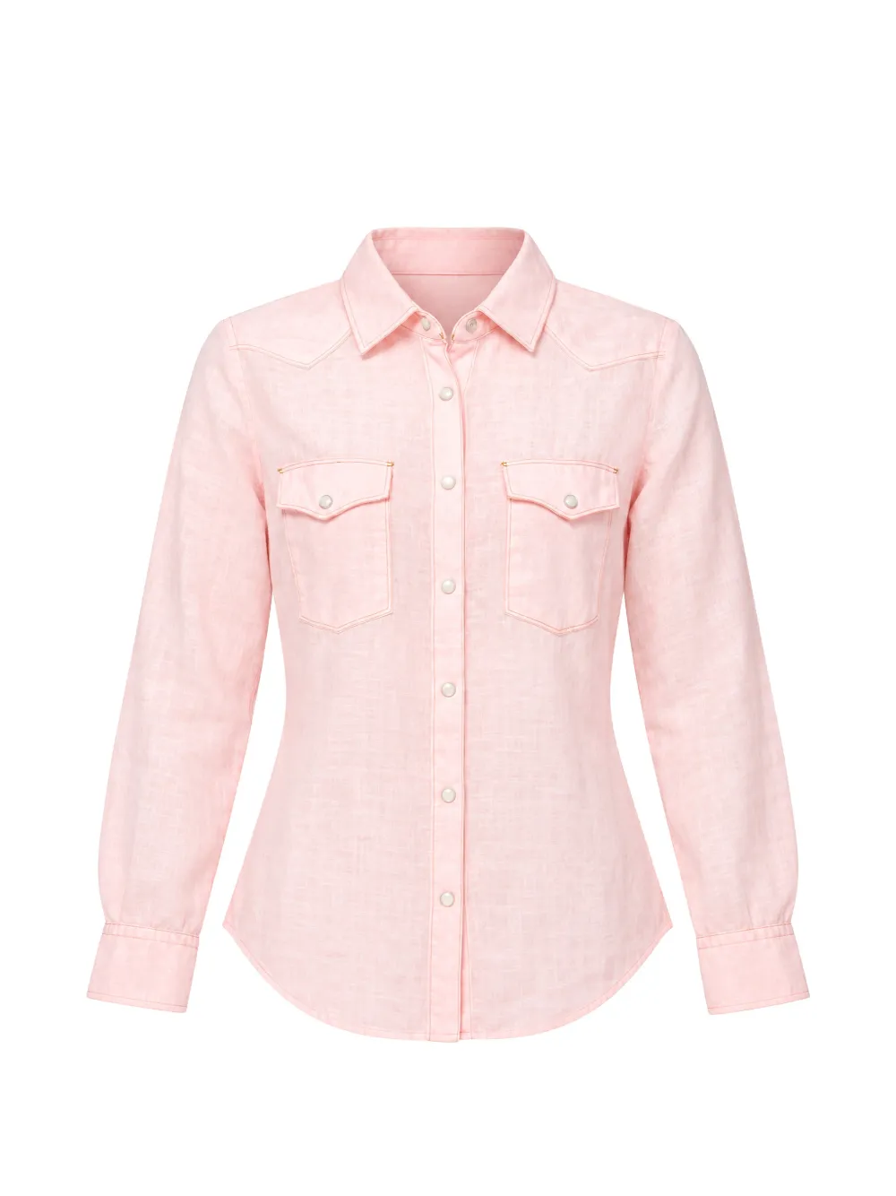 PLOUMANACH Dallas button-up shirt - Rosa