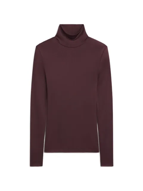 AGOLDE Carlyle long-sleeve turtle-neck T-shirt