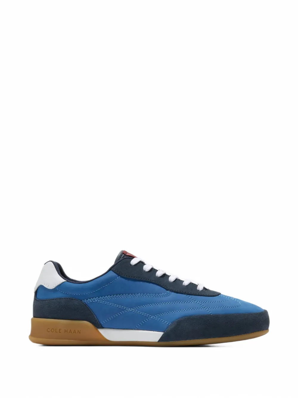 Cole Haan GrandPro Turf 2.0 leather low-top sneakers - Blu