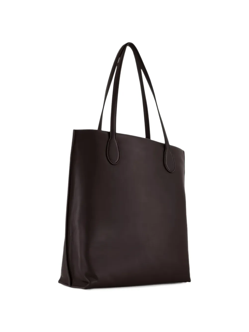 Vince Athene calf leather tote bag Bruin