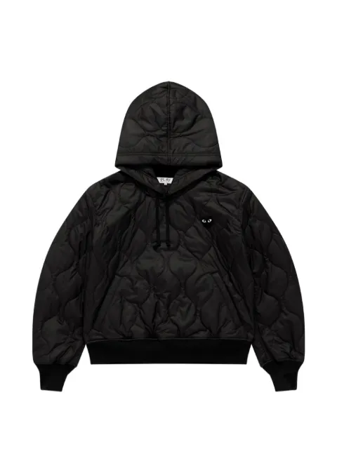 Comme Des Garçons Play logo-print quilted jacket
