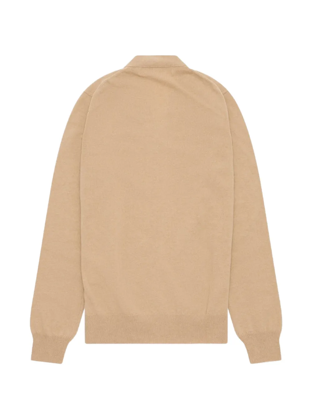 Comme Des Garçons Play V-neck logo-patch cardigan Bruin