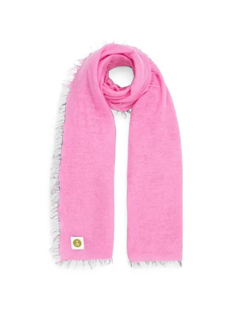 V VON GOAT frayed-edge scarf
