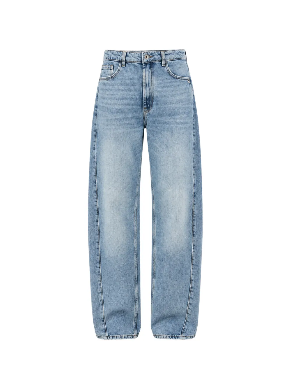 Patrizia Pepe Jeans affusolati con applicazione - Blu