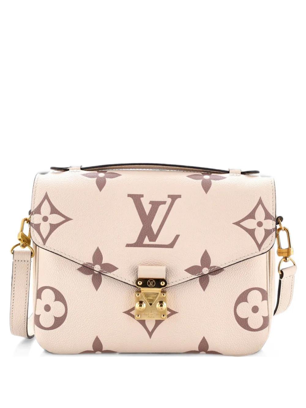 Louis Vuitton Pre-Owned Pochette Metis Bicolor Monogram Empreinte Giant crossbody bag - Nude