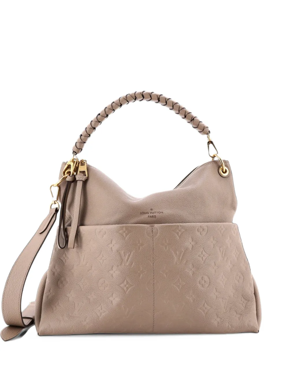 Louis Vuitton Pre-Owned Maida Handbag Monogram Empreinte Leather hobo bag - Grau