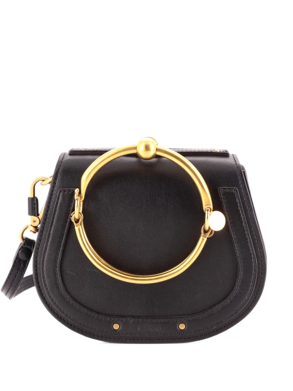 Chloé Pre-Owned Nile Leather Small crossbody bag - Schwarz