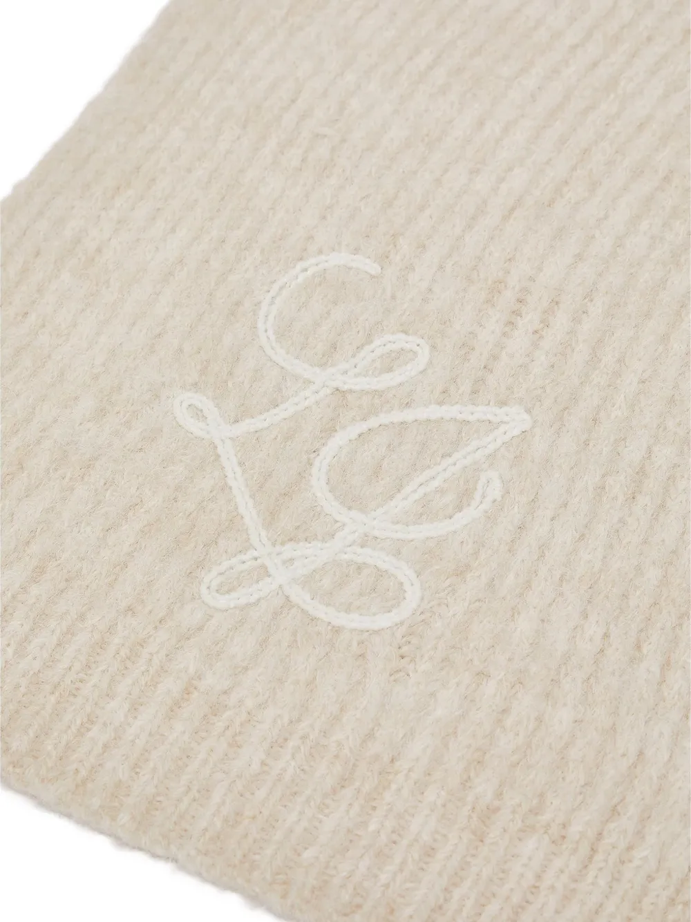 LIU JO scarf in a wool blend Beige