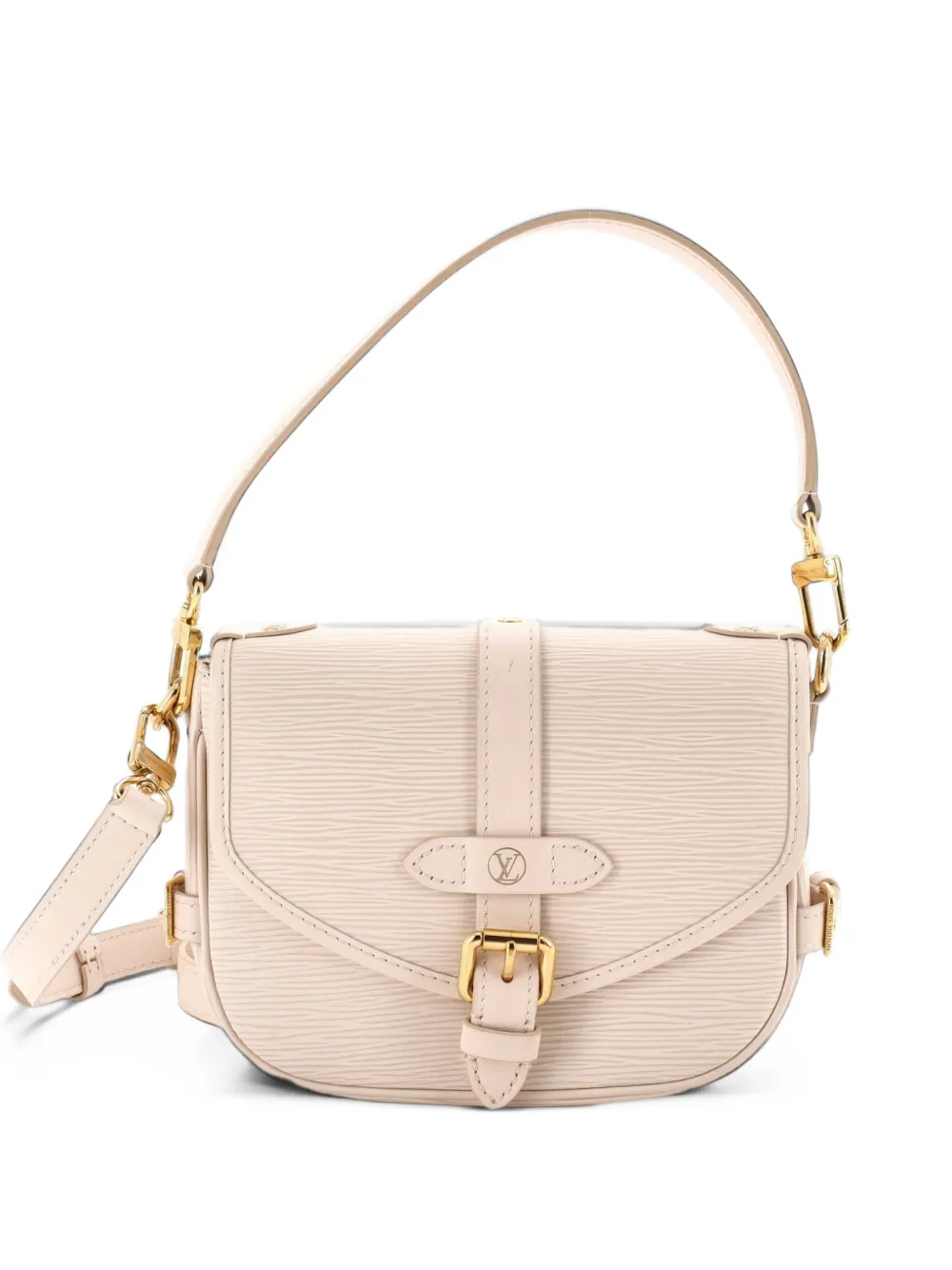 Louis Vuitton Pre-Owned Saumur Handbag Epi Leather BB crossbody bag - Neutrals