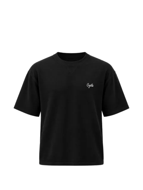 Cycle Gino logo-embroidered wool T-shirt