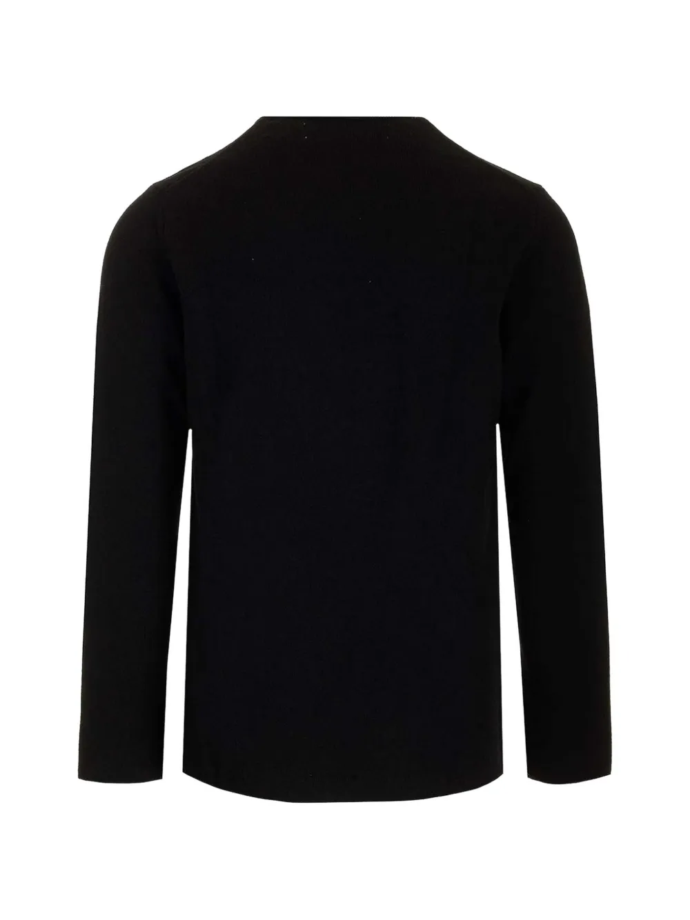 Comme Des Garçons Play heart-patch sweater Zwart