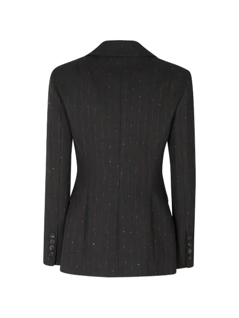 Ermanno Scervino pinstripe crystal-embellished blazer