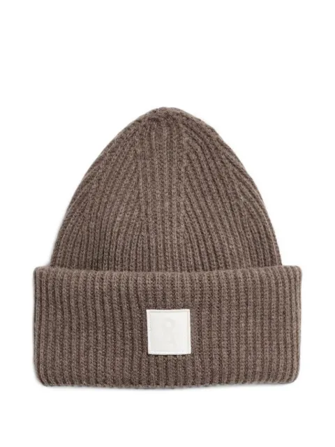 ARMEDANGELS Iconic Å logo-patch beanie hat