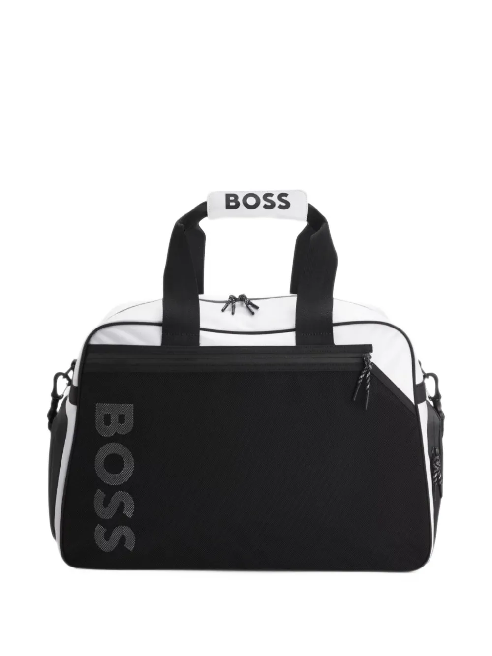 BOSS logo-detail holdall - Weiß