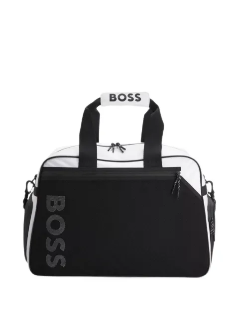 BOSS logo-detail holdall