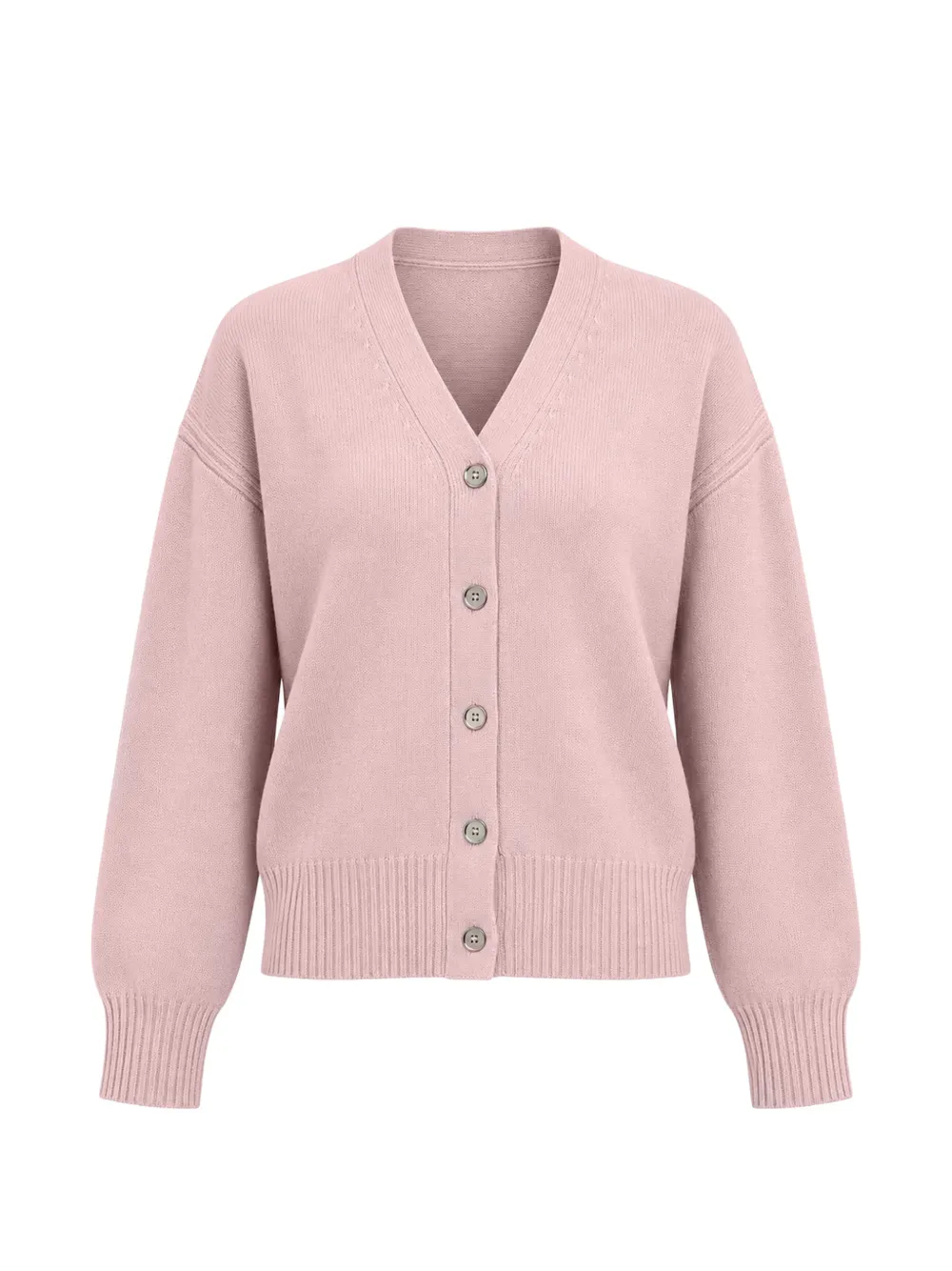 PINKO V-neck knitted cardigan - Rosa
