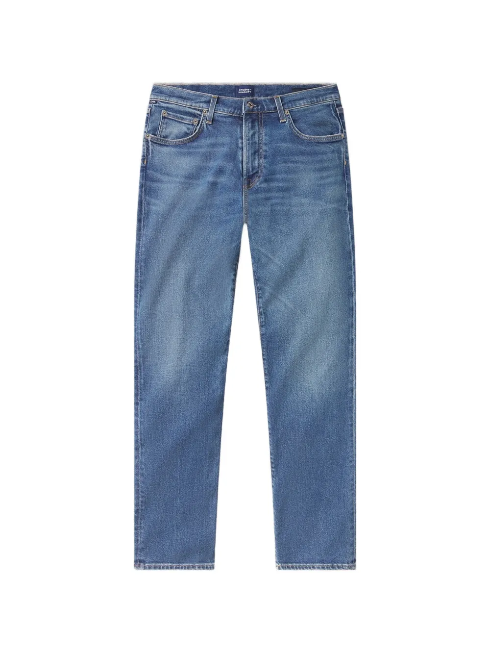 Citizens of Humanity Gage faded-effect straight-leg jeans - Blu