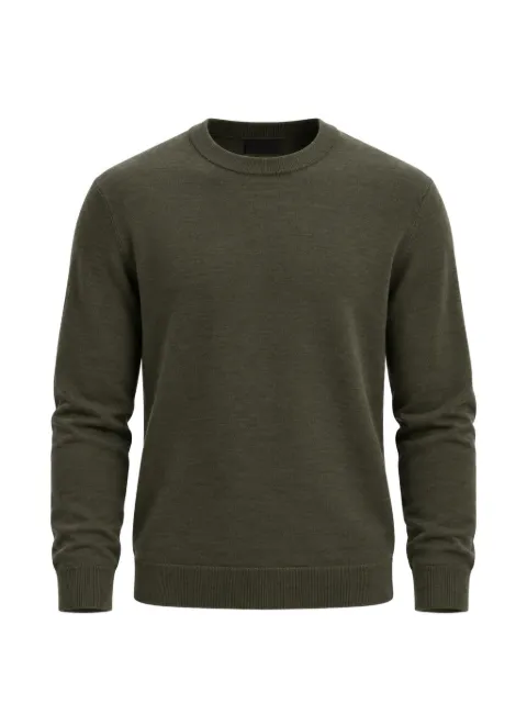 SELECTED crew-neck merino sweater
