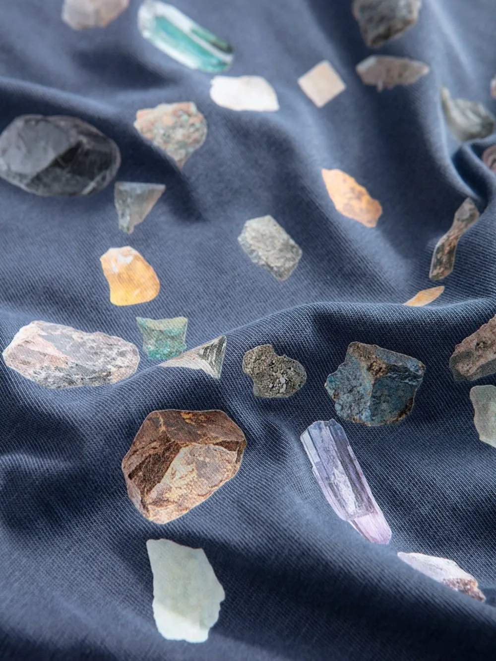 Edmmond Studios Stones T-shirt met print Blauw
