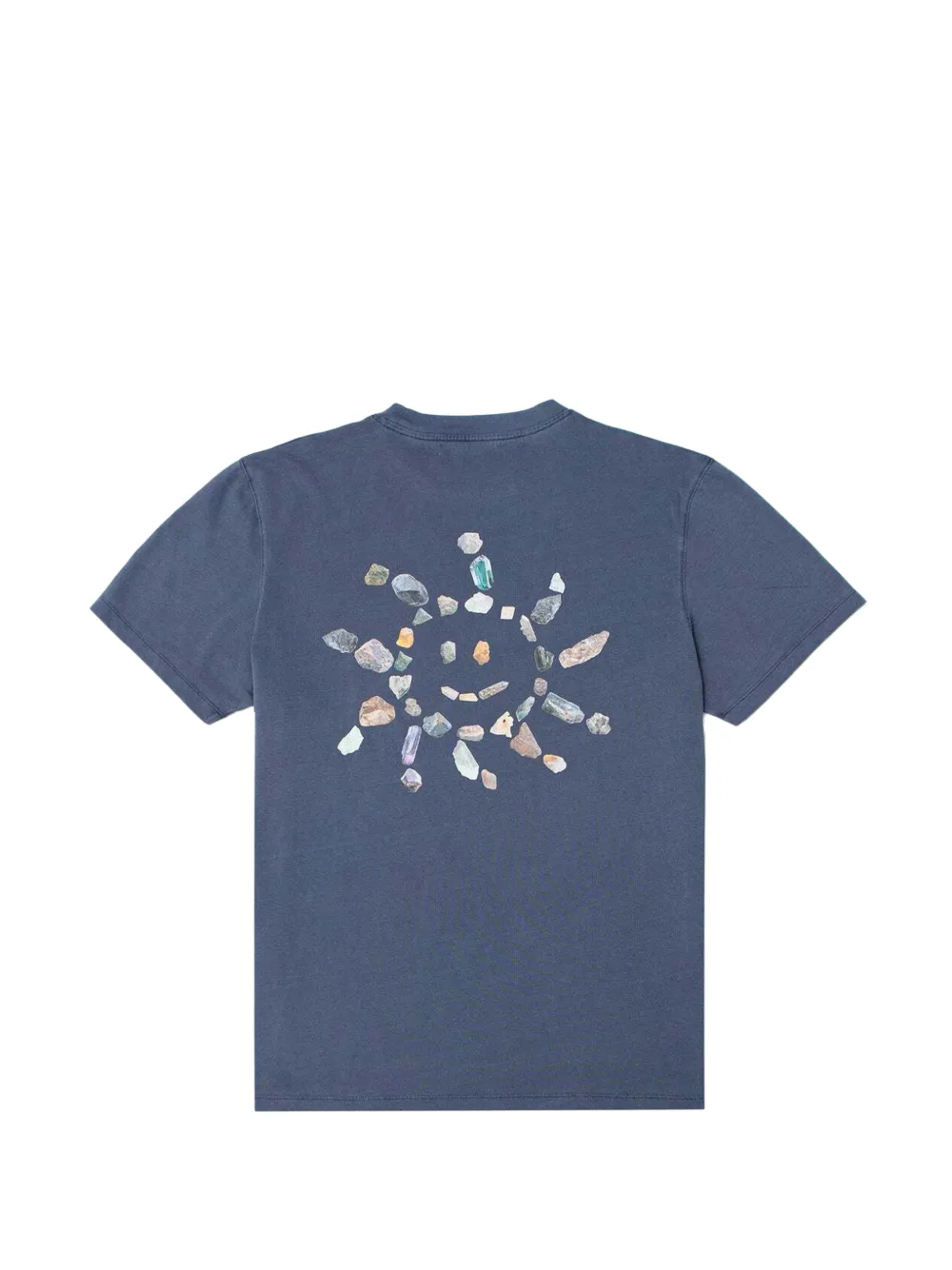 Edmmond Studios Stones T-shirt met print Blauw