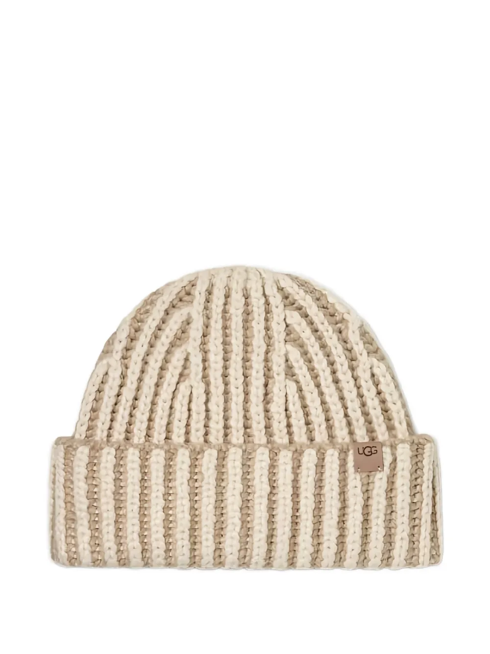UGG Grofgebreide muts Beige