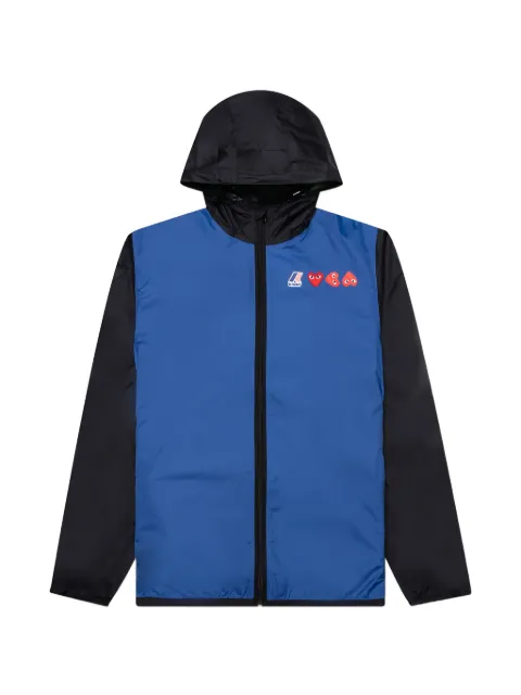 Comme Des Garçons Play x K-Way heart-patch zipped windbreaker jacket