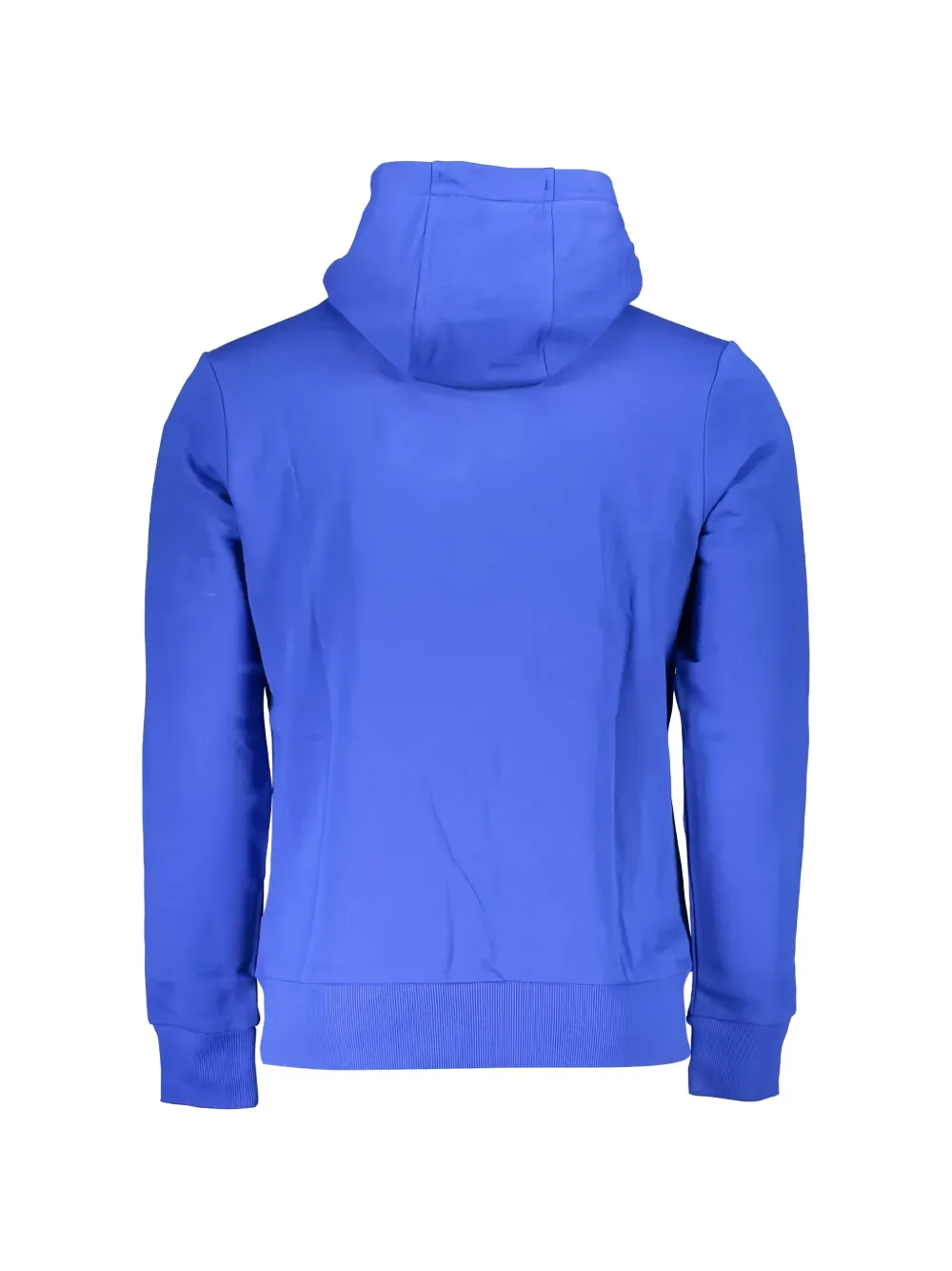 La Martina embroidered logo-print hoodie Blauw