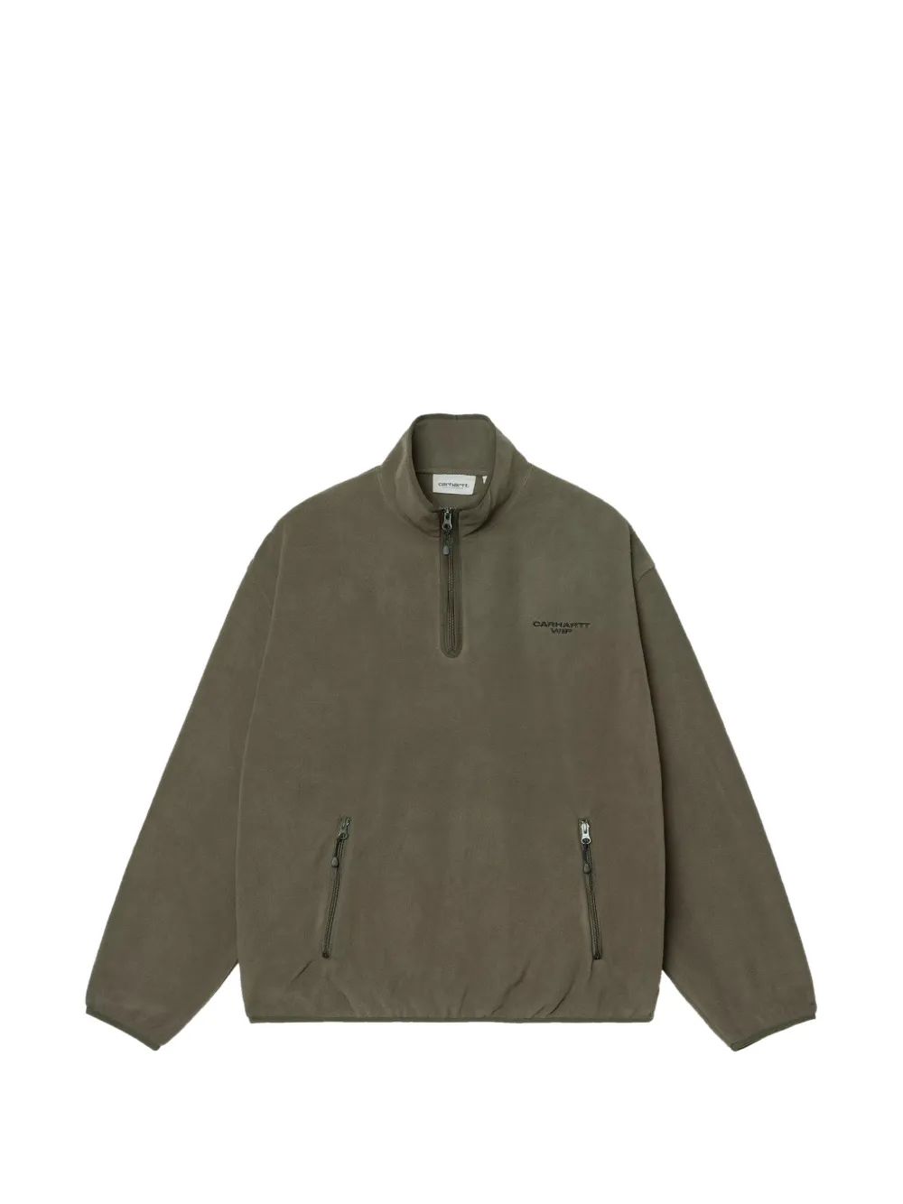Carhartt WIP Edmore half zip sweatshirt Groen