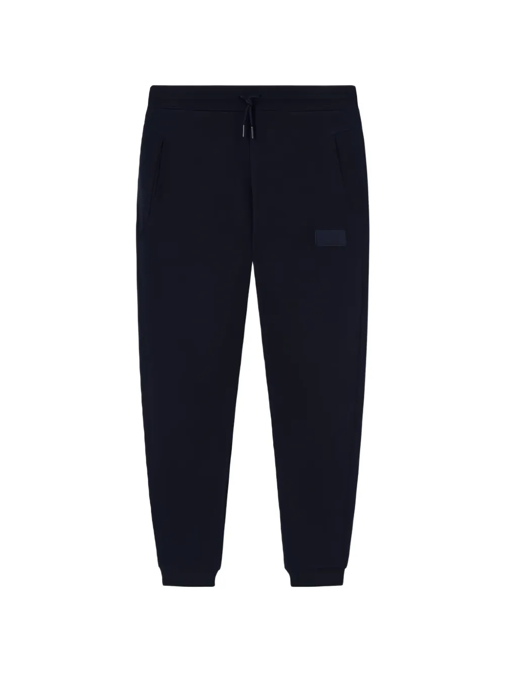 Ea7 Emporio Armani logo-patch track pants Blauw